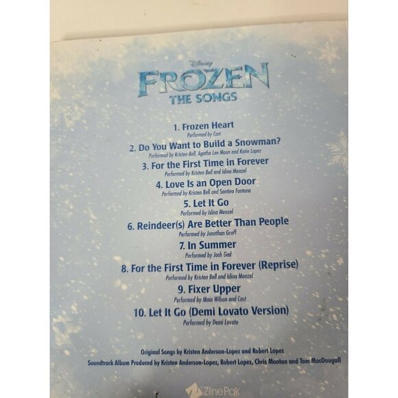 DISNEY Frozen The Songs Soundtrack CD Booklet - Picture 6 of 6